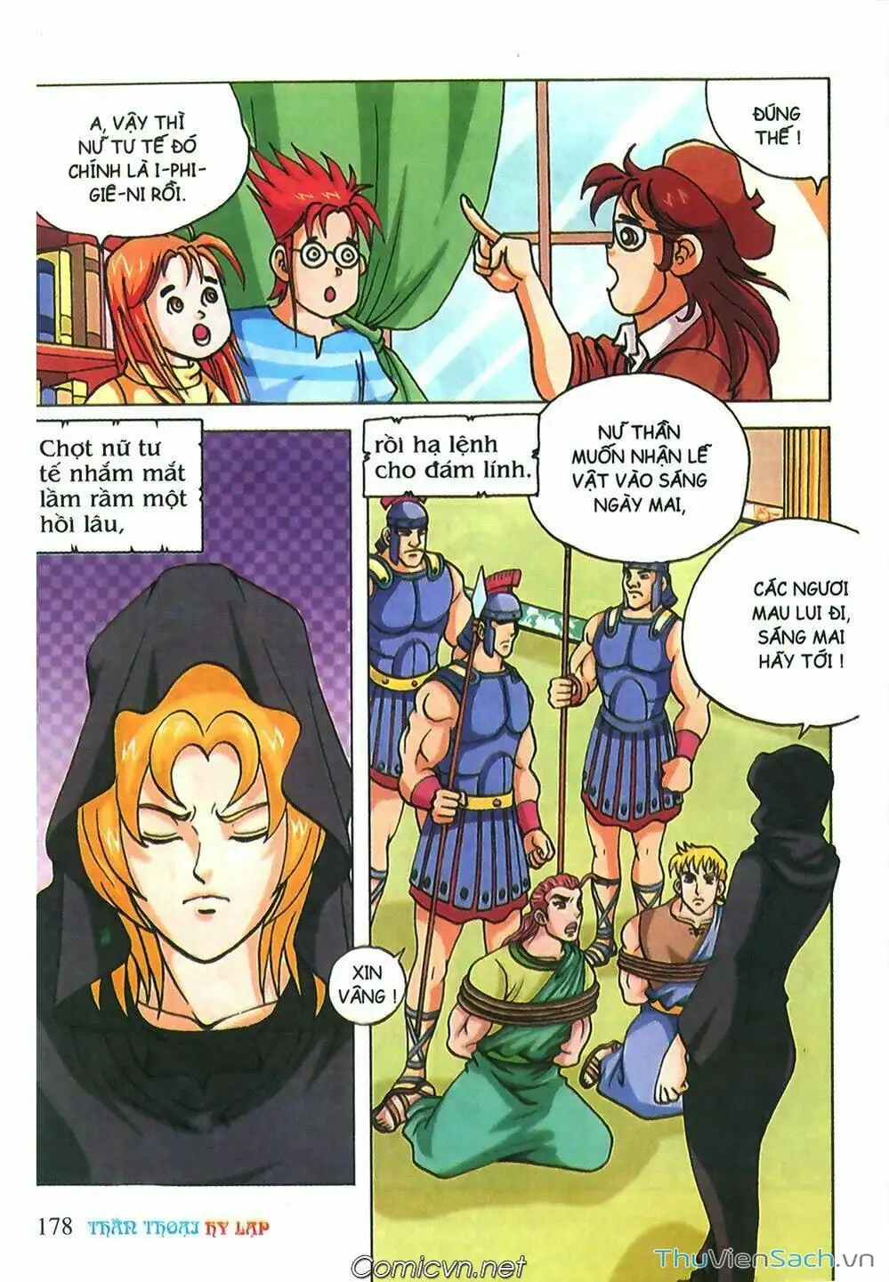 Truyện Tranh Thần Thoại Hy Lạp - Nguồn Gốc Các Vị Thần trang 3