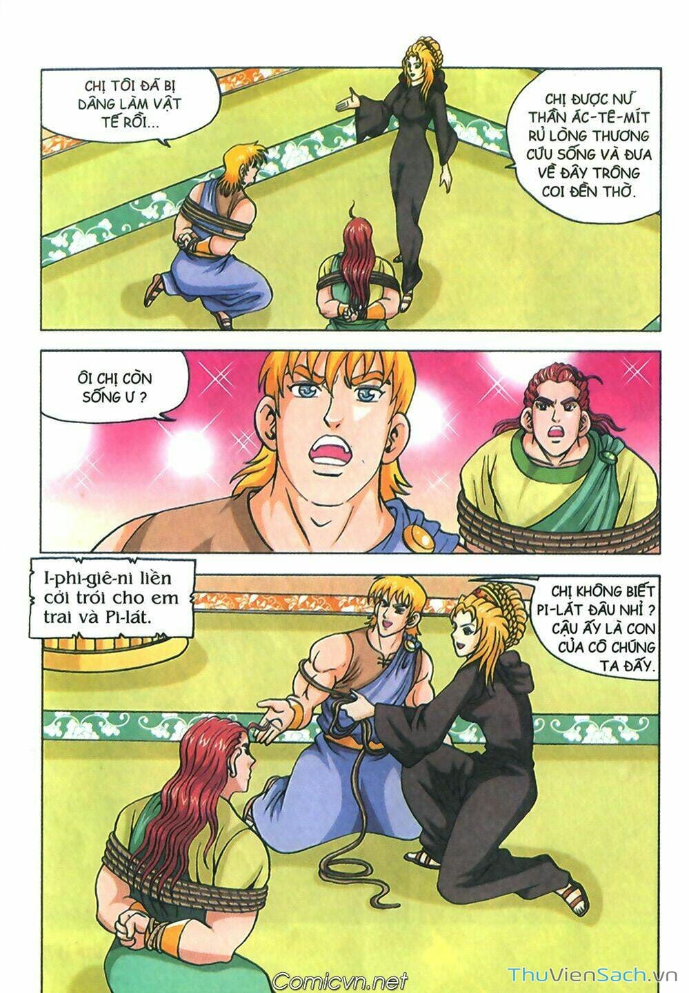 Truyện Tranh Thần Thoại Hy Lạp - Nguồn Gốc Các Vị Thần trang 3