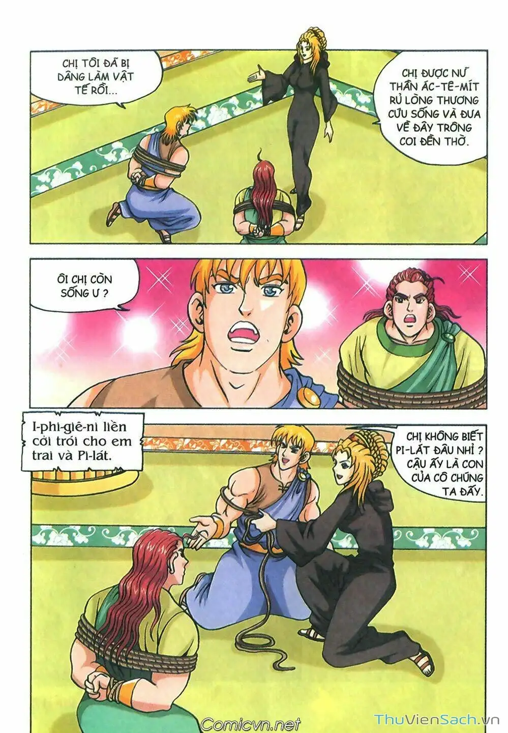 Truyện Tranh Thần Thoại Hy Lạp - Nguồn Gốc Các Vị Thần trang 3