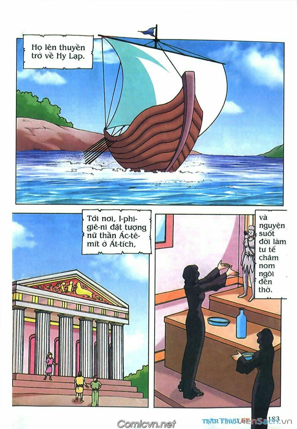 Truyện Tranh Thần Thoại Hy Lạp - Nguồn Gốc Các Vị Thần trang 3