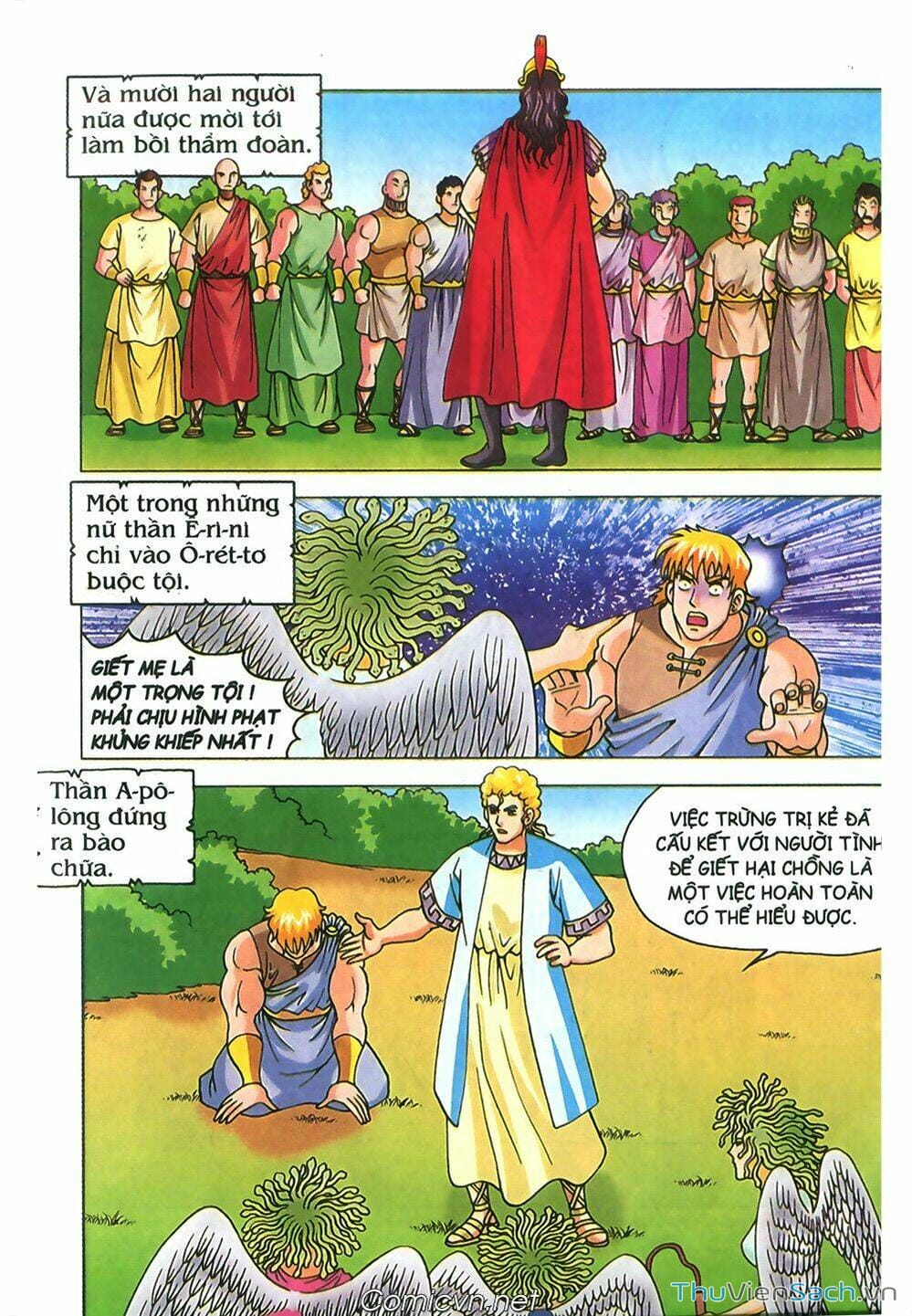 Truyện Tranh Thần Thoại Hy Lạp - Nguồn Gốc Các Vị Thần trang 3