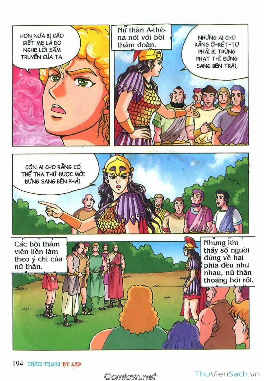 Truyện Tranh Thần Thoại Hy Lạp - Nguồn Gốc Các Vị Thần trang 3