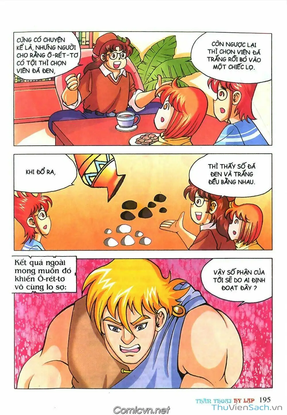 Truyện Tranh Thần Thoại Hy Lạp - Nguồn Gốc Các Vị Thần trang 3