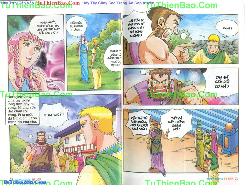 Truyện Tranh Thần Thoại Hy Lạp - Nguồn Gốc Các Vị Thần trang 3