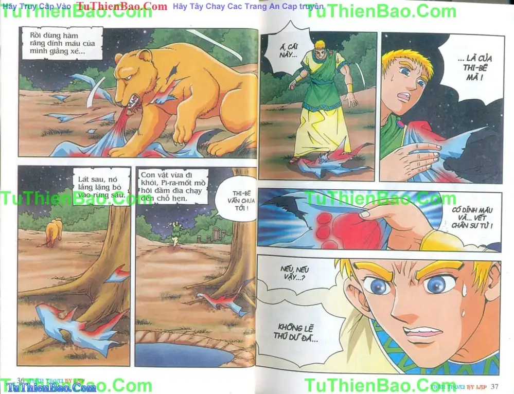 Truyện Tranh Thần Thoại Hy Lạp - Nguồn Gốc Các Vị Thần trang 3