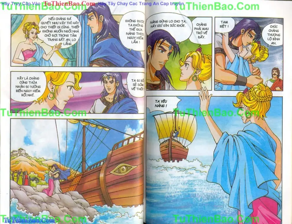 Truyện Tranh Thần Thoại Hy Lạp - Nguồn Gốc Các Vị Thần trang 3