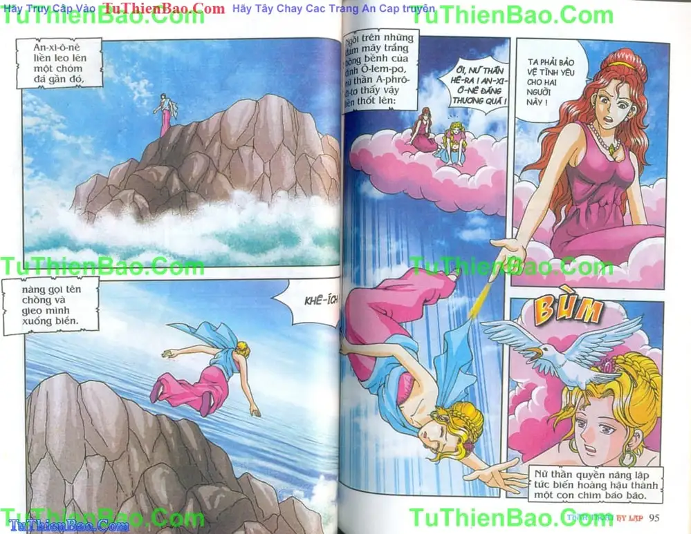 Truyện Tranh Thần Thoại Hy Lạp - Nguồn Gốc Các Vị Thần trang 3