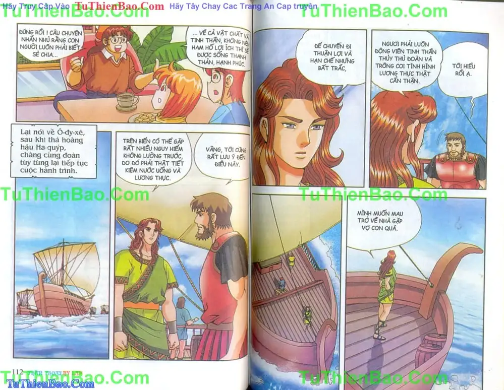 Truyện Tranh Thần Thoại Hy Lạp - Nguồn Gốc Các Vị Thần trang 3