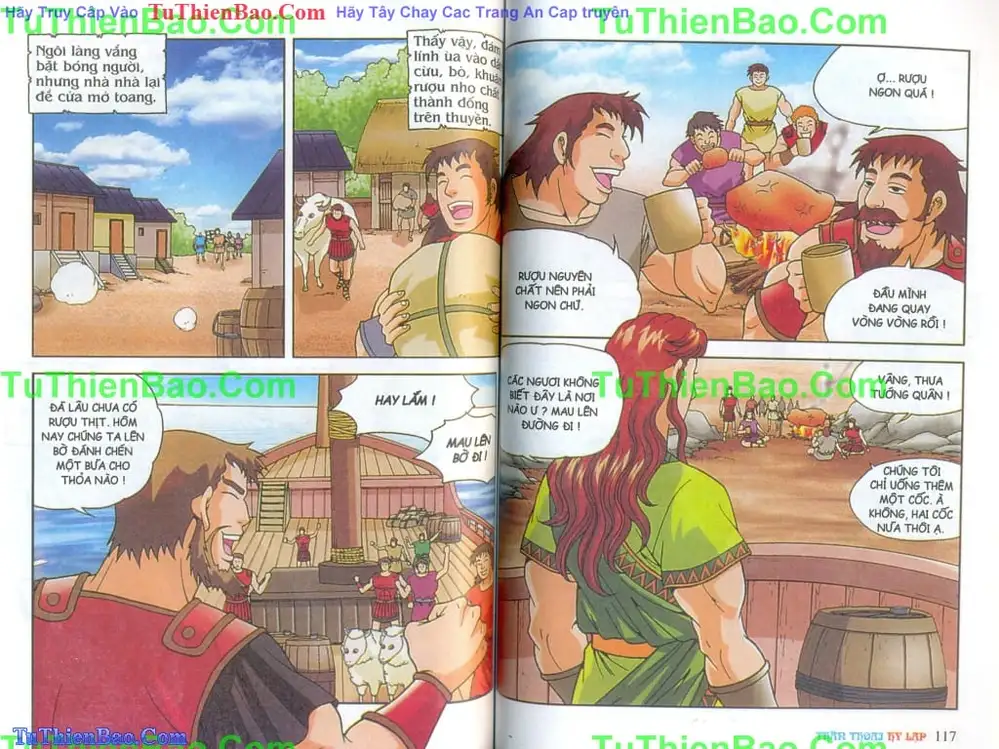 Truyện Tranh Thần Thoại Hy Lạp - Nguồn Gốc Các Vị Thần trang 3