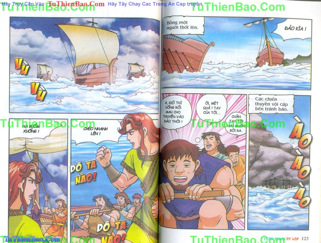 Truyện Tranh Thần Thoại Hy Lạp - Nguồn Gốc Các Vị Thần trang 3