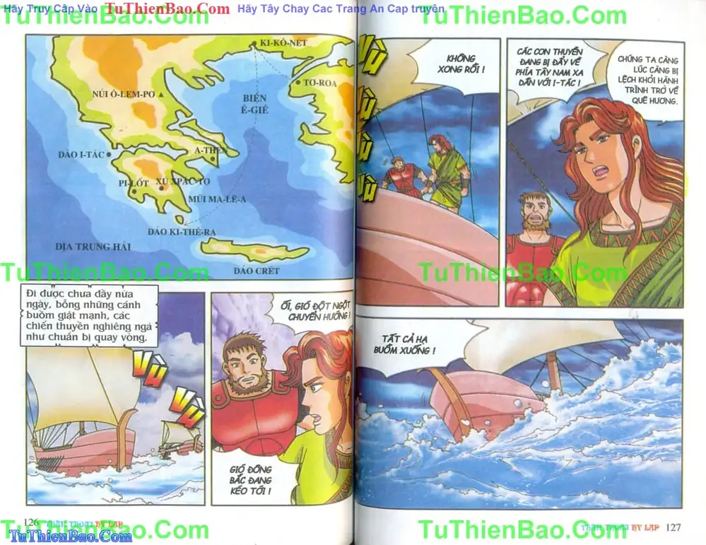 Truyện Tranh Thần Thoại Hy Lạp - Nguồn Gốc Các Vị Thần trang 3