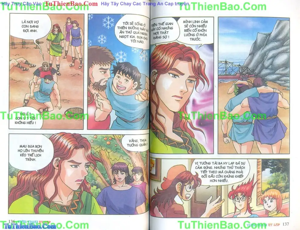 Truyện Tranh Thần Thoại Hy Lạp - Nguồn Gốc Các Vị Thần trang 3