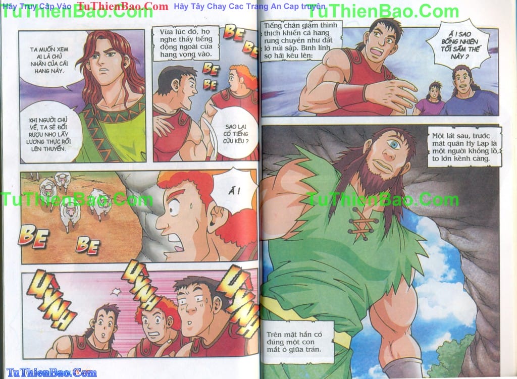 Truyện Tranh Thần Thoại Hy Lạp - Nguồn Gốc Các Vị Thần trang 3