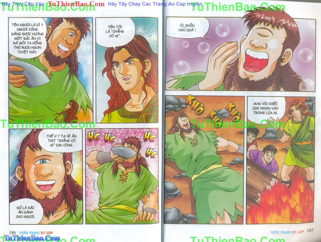 Truyện Tranh Thần Thoại Hy Lạp - Nguồn Gốc Các Vị Thần trang 3