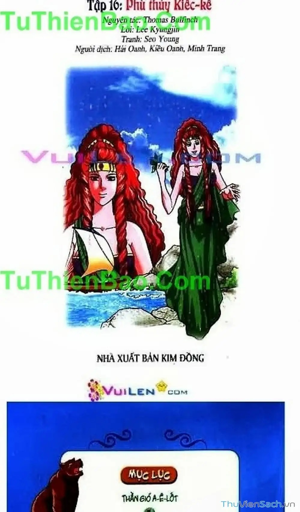 Truyện Tranh Thần Thoại Hy Lạp - Nguồn Gốc Các Vị Thần trang 3