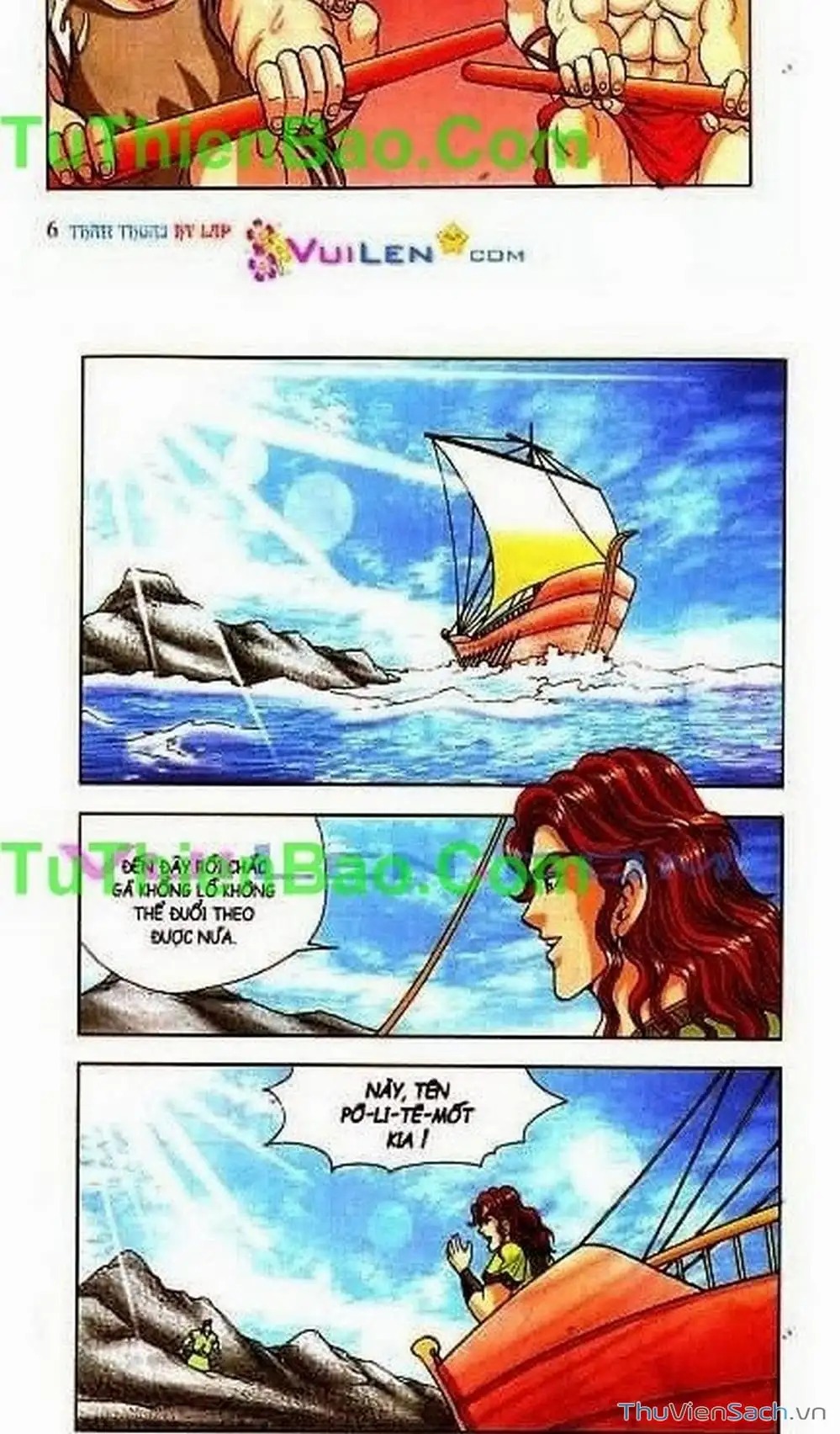 Truyện Tranh Thần Thoại Hy Lạp - Nguồn Gốc Các Vị Thần trang 3