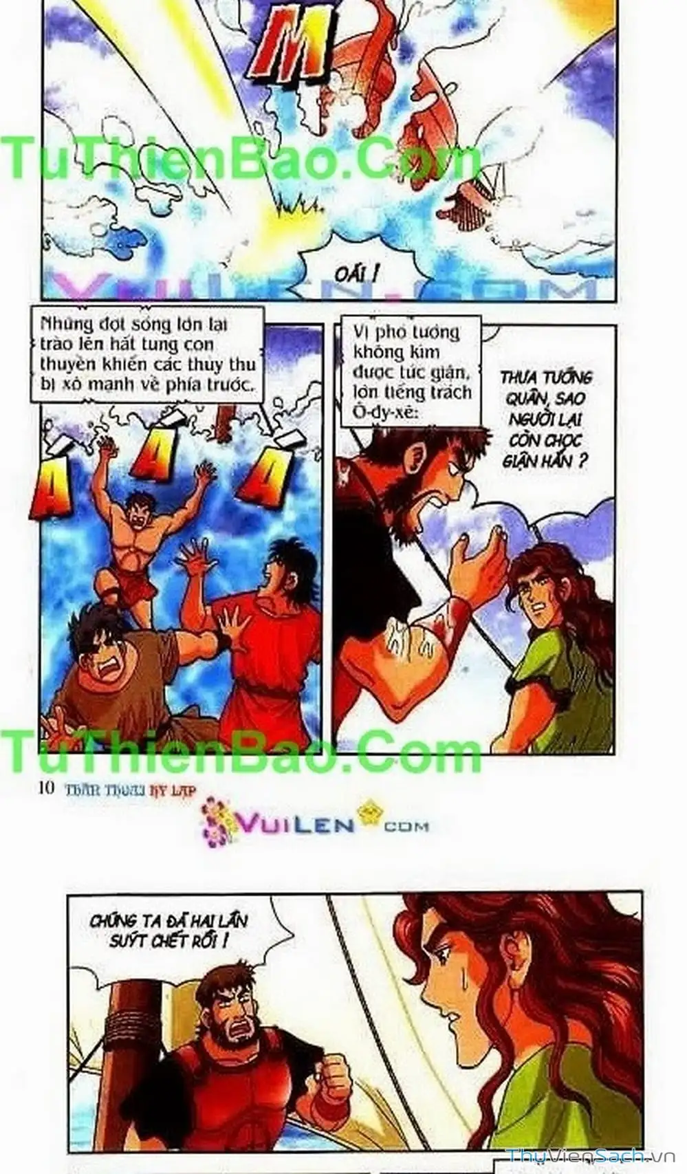 Truyện Tranh Thần Thoại Hy Lạp - Nguồn Gốc Các Vị Thần trang 3