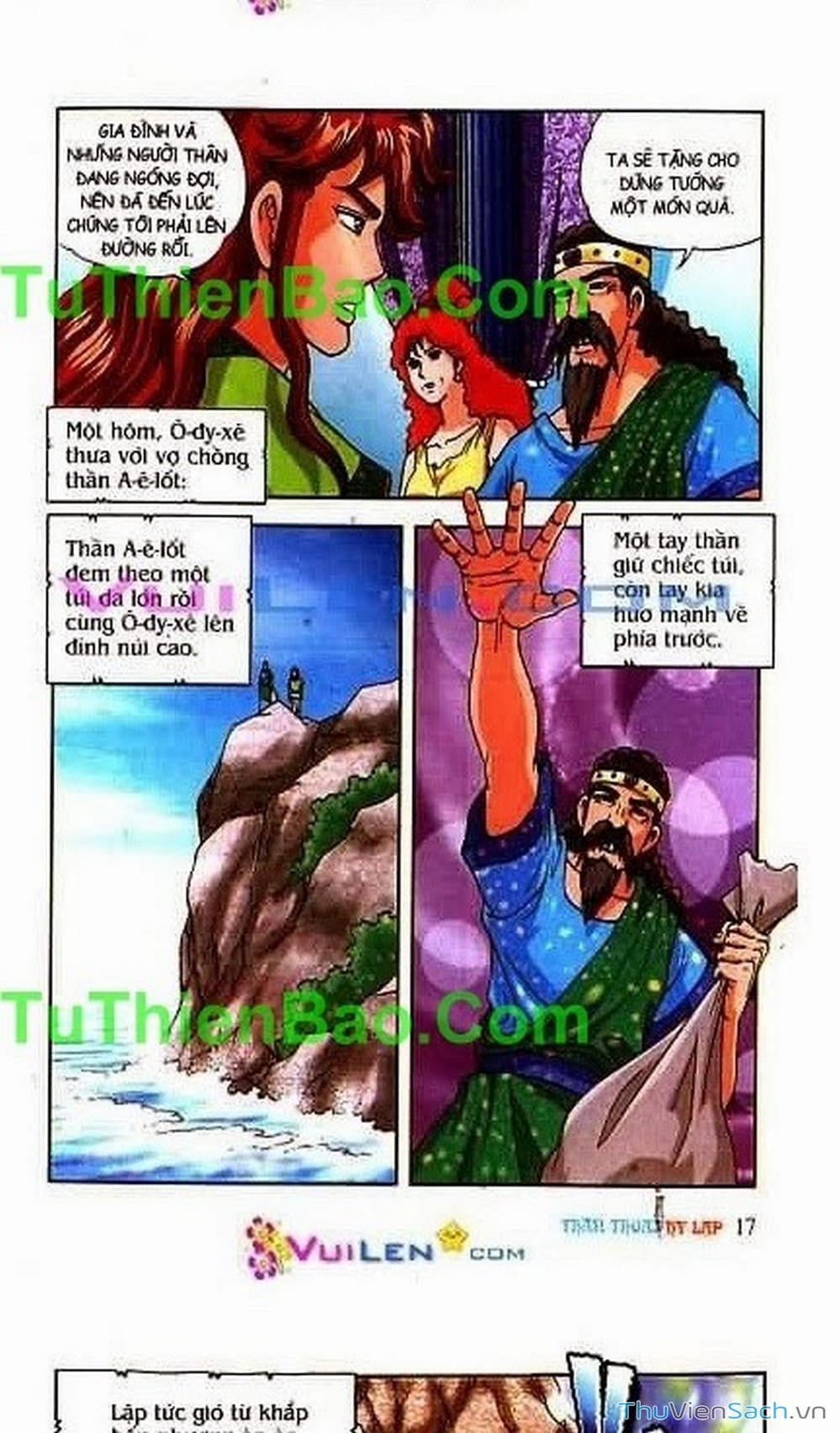 Truyện Tranh Thần Thoại Hy Lạp - Nguồn Gốc Các Vị Thần trang 3