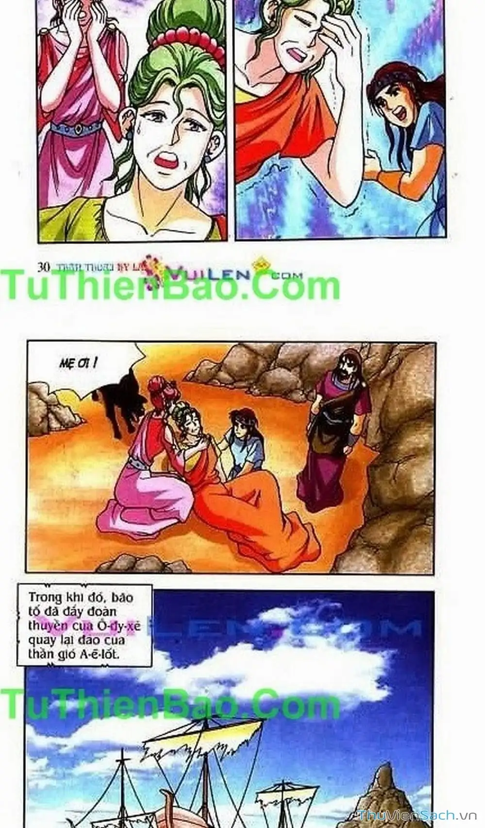 Truyện Tranh Thần Thoại Hy Lạp - Nguồn Gốc Các Vị Thần trang 3