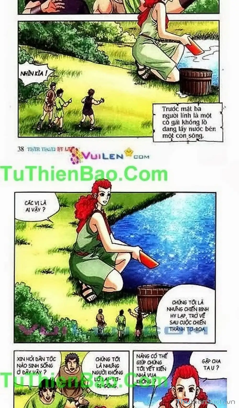 Truyện Tranh Thần Thoại Hy Lạp - Nguồn Gốc Các Vị Thần trang 3