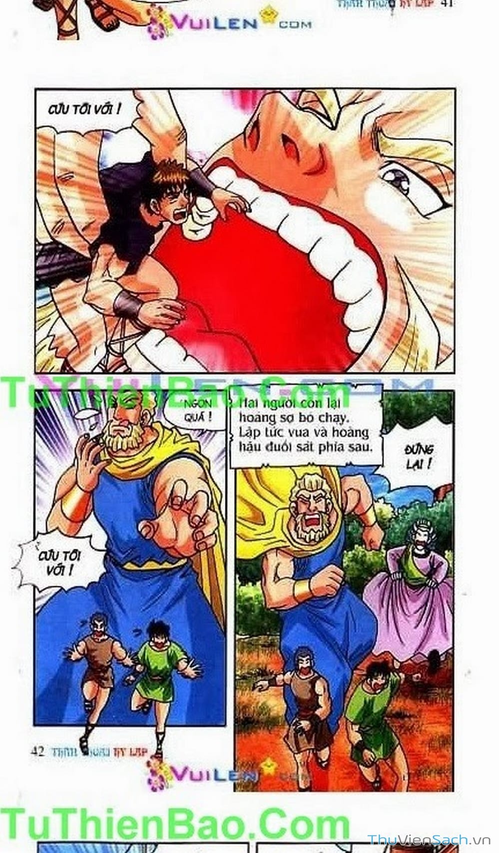 Truyện Tranh Thần Thoại Hy Lạp - Nguồn Gốc Các Vị Thần trang 3