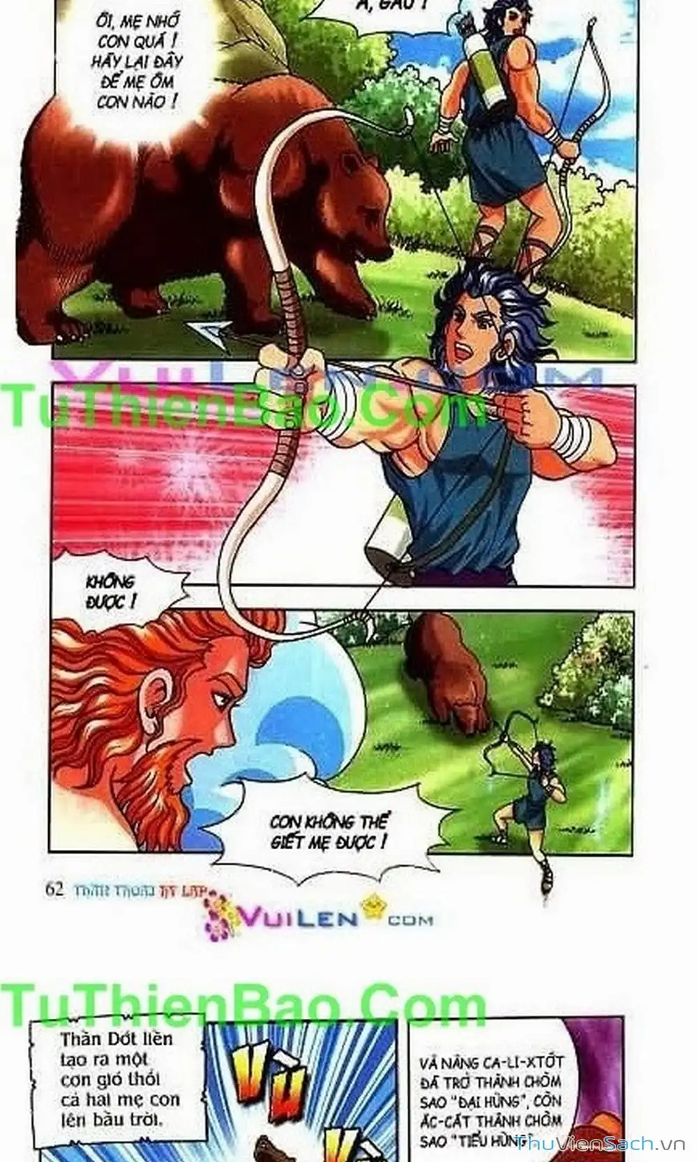 Truyện Tranh Thần Thoại Hy Lạp - Nguồn Gốc Các Vị Thần trang 3