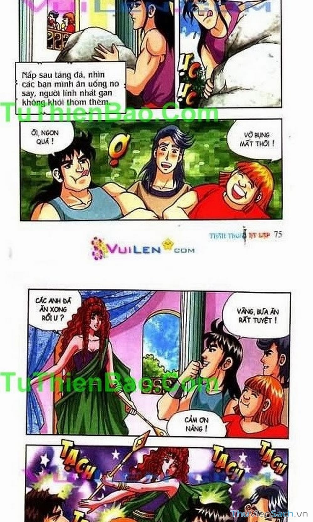 Truyện Tranh Thần Thoại Hy Lạp - Nguồn Gốc Các Vị Thần trang 3