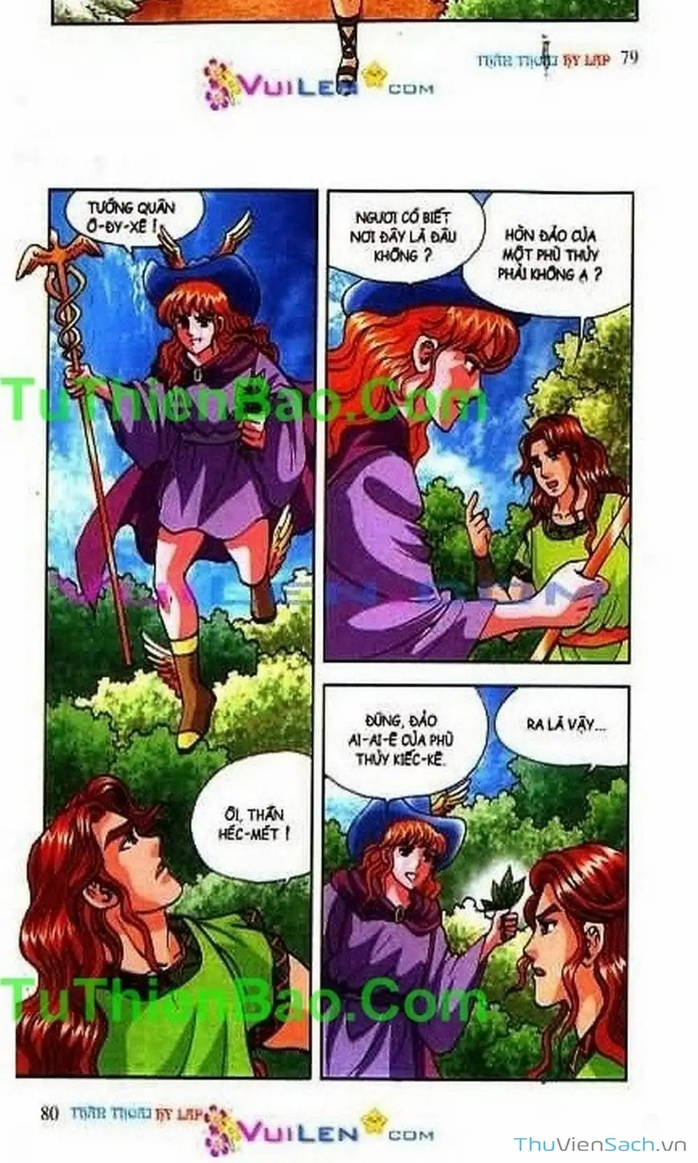 Truyện Tranh Thần Thoại Hy Lạp - Nguồn Gốc Các Vị Thần trang 3