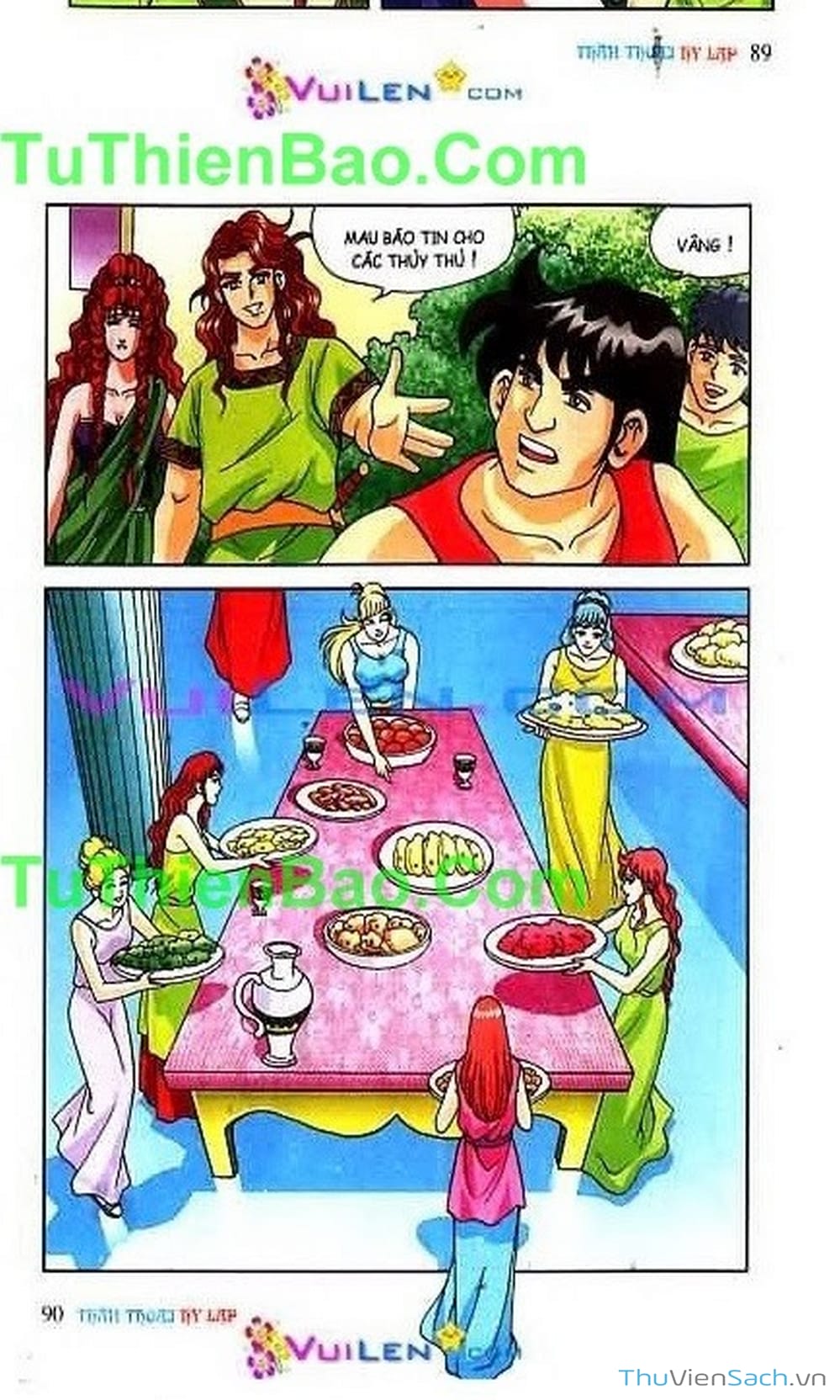 Truyện Tranh Thần Thoại Hy Lạp - Nguồn Gốc Các Vị Thần trang 3