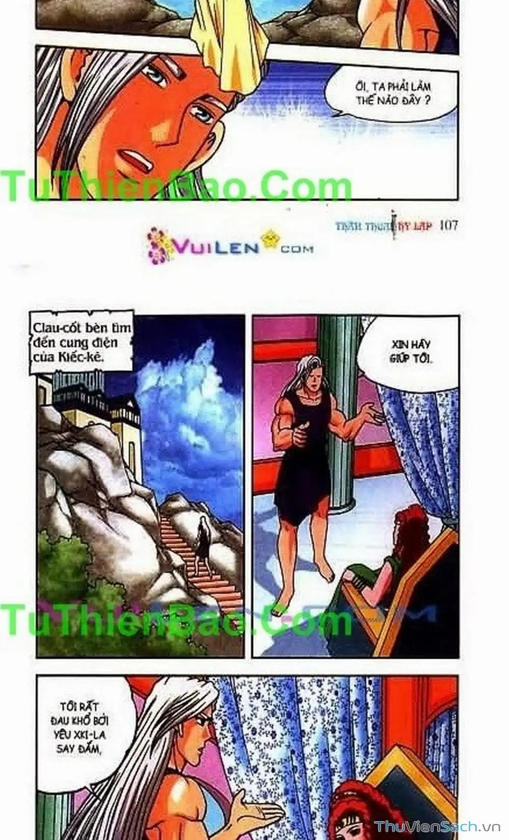 Truyện Tranh Thần Thoại Hy Lạp - Nguồn Gốc Các Vị Thần trang 3