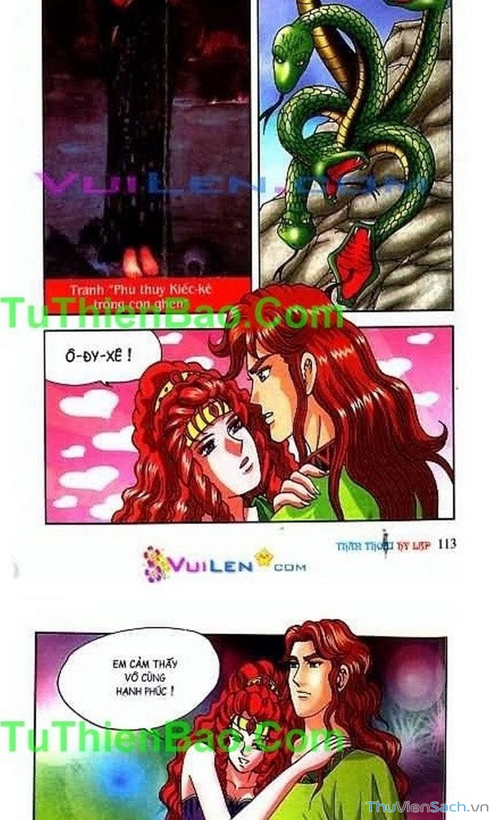 Truyện Tranh Thần Thoại Hy Lạp - Nguồn Gốc Các Vị Thần trang 3