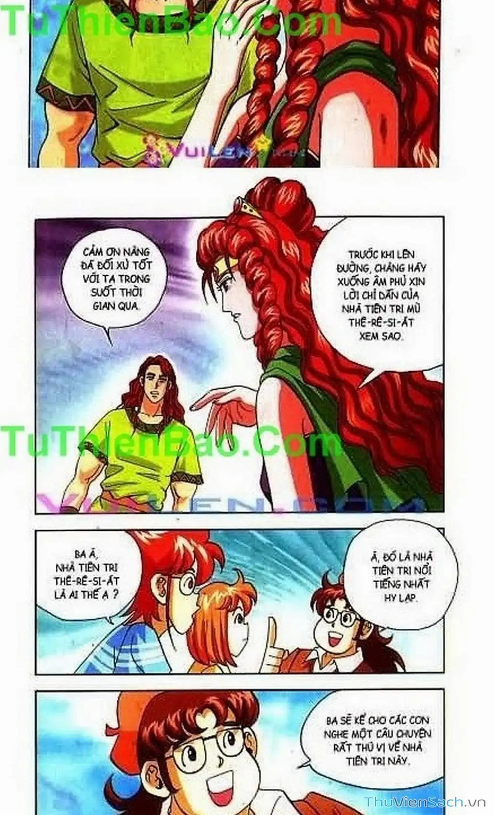 Truyện Tranh Thần Thoại Hy Lạp - Nguồn Gốc Các Vị Thần trang 3