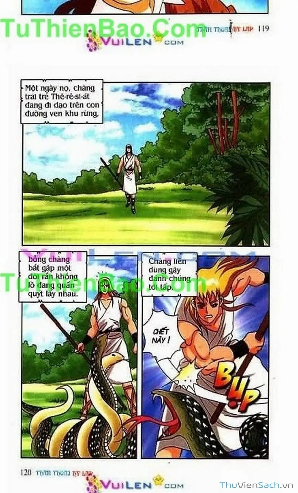 Truyện Tranh Thần Thoại Hy Lạp - Nguồn Gốc Các Vị Thần trang 3