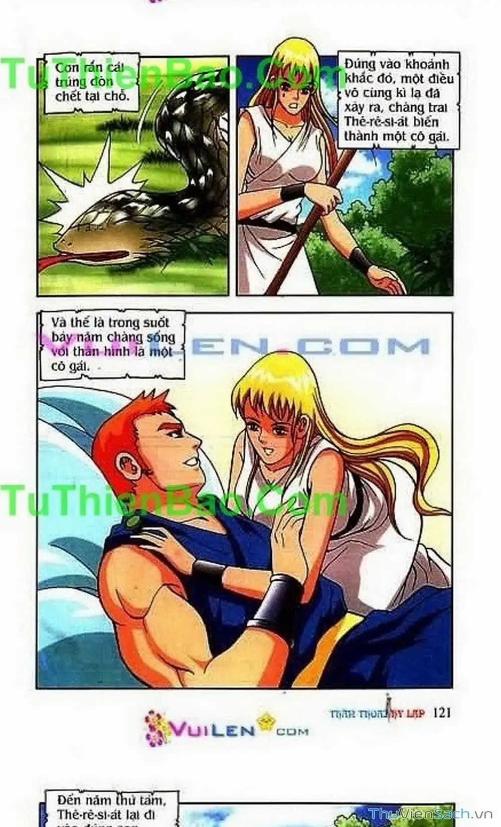 Truyện Tranh Thần Thoại Hy Lạp - Nguồn Gốc Các Vị Thần trang 3