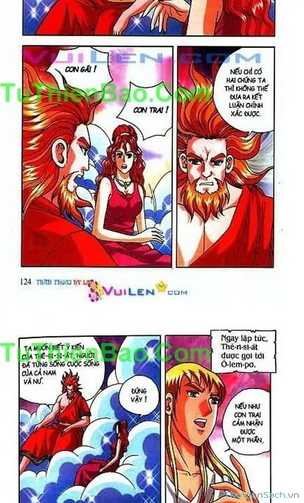 Truyện Tranh Thần Thoại Hy Lạp - Nguồn Gốc Các Vị Thần trang 3