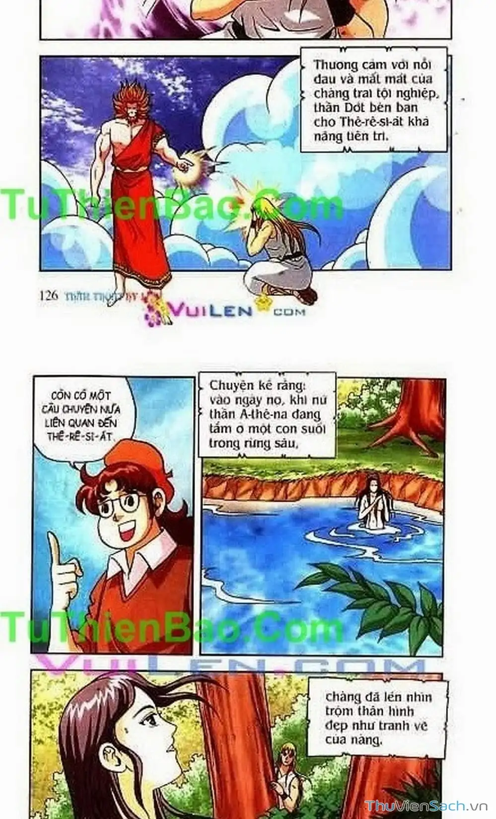 Truyện Tranh Thần Thoại Hy Lạp - Nguồn Gốc Các Vị Thần trang 3