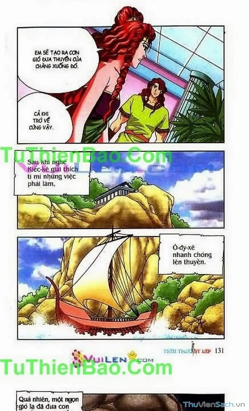 Truyện Tranh Thần Thoại Hy Lạp - Nguồn Gốc Các Vị Thần trang 3