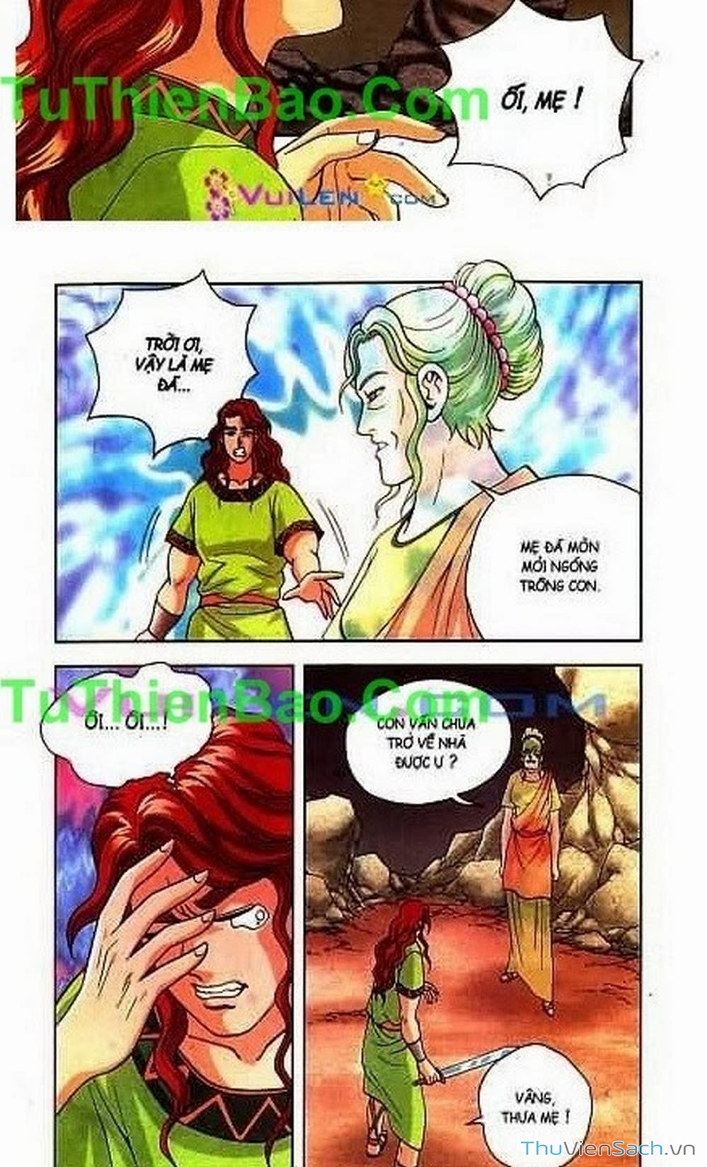 Truyện Tranh Thần Thoại Hy Lạp - Nguồn Gốc Các Vị Thần trang 3