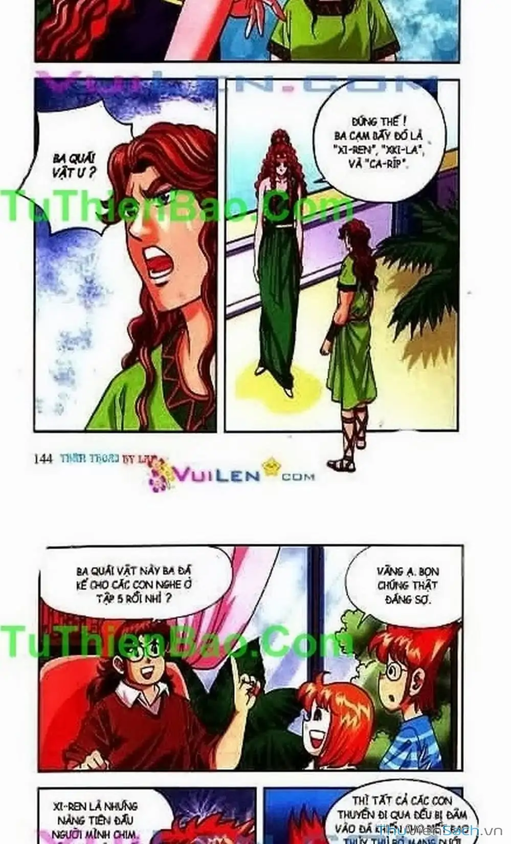 Truyện Tranh Thần Thoại Hy Lạp - Nguồn Gốc Các Vị Thần trang 3