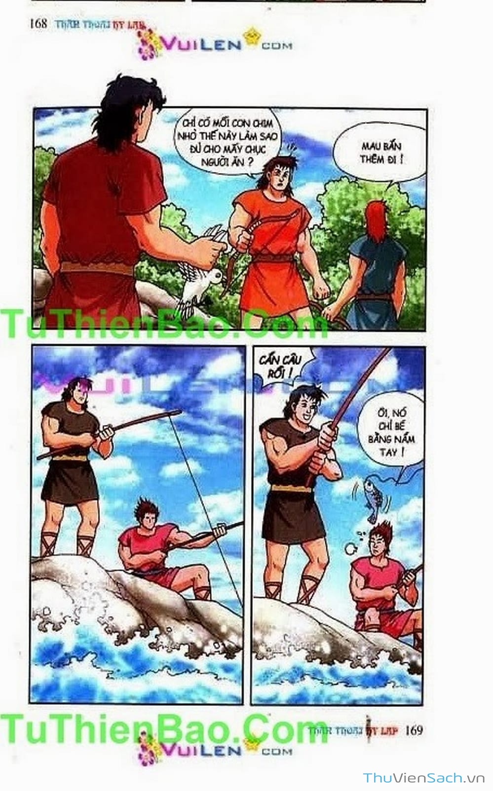 Truyện Tranh Thần Thoại Hy Lạp - Nguồn Gốc Các Vị Thần trang 3