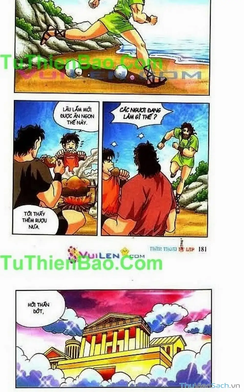 Truyện Tranh Thần Thoại Hy Lạp - Nguồn Gốc Các Vị Thần trang 3