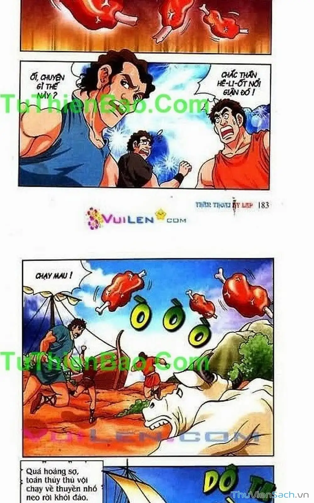 Truyện Tranh Thần Thoại Hy Lạp - Nguồn Gốc Các Vị Thần trang 3