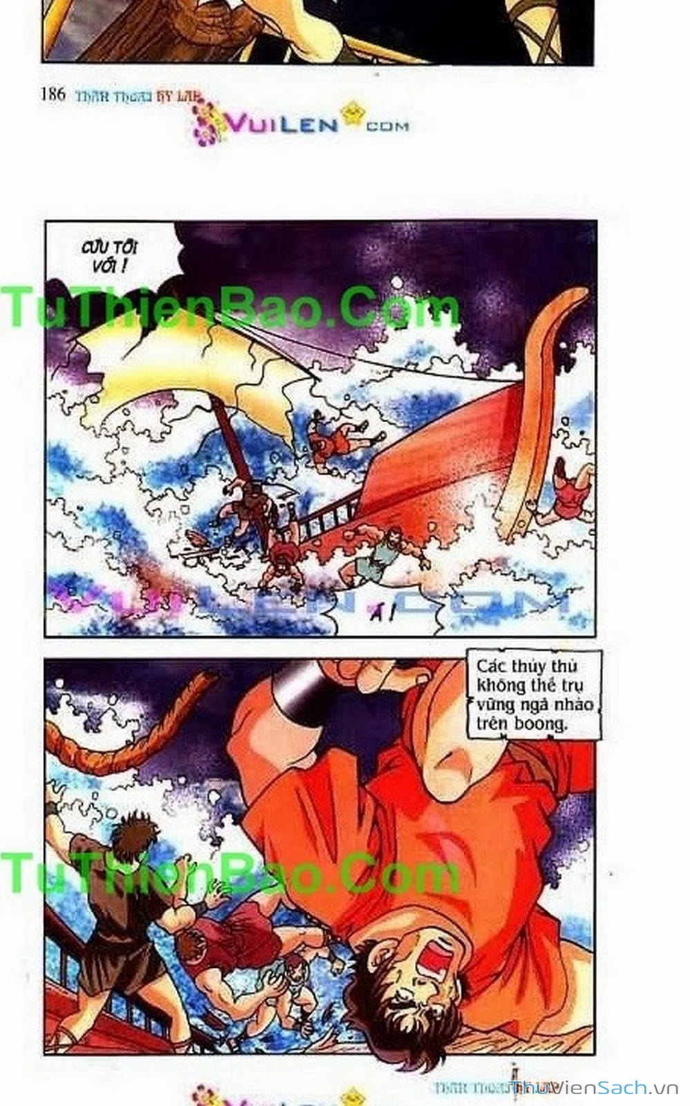 Truyện Tranh Thần Thoại Hy Lạp - Nguồn Gốc Các Vị Thần trang 3