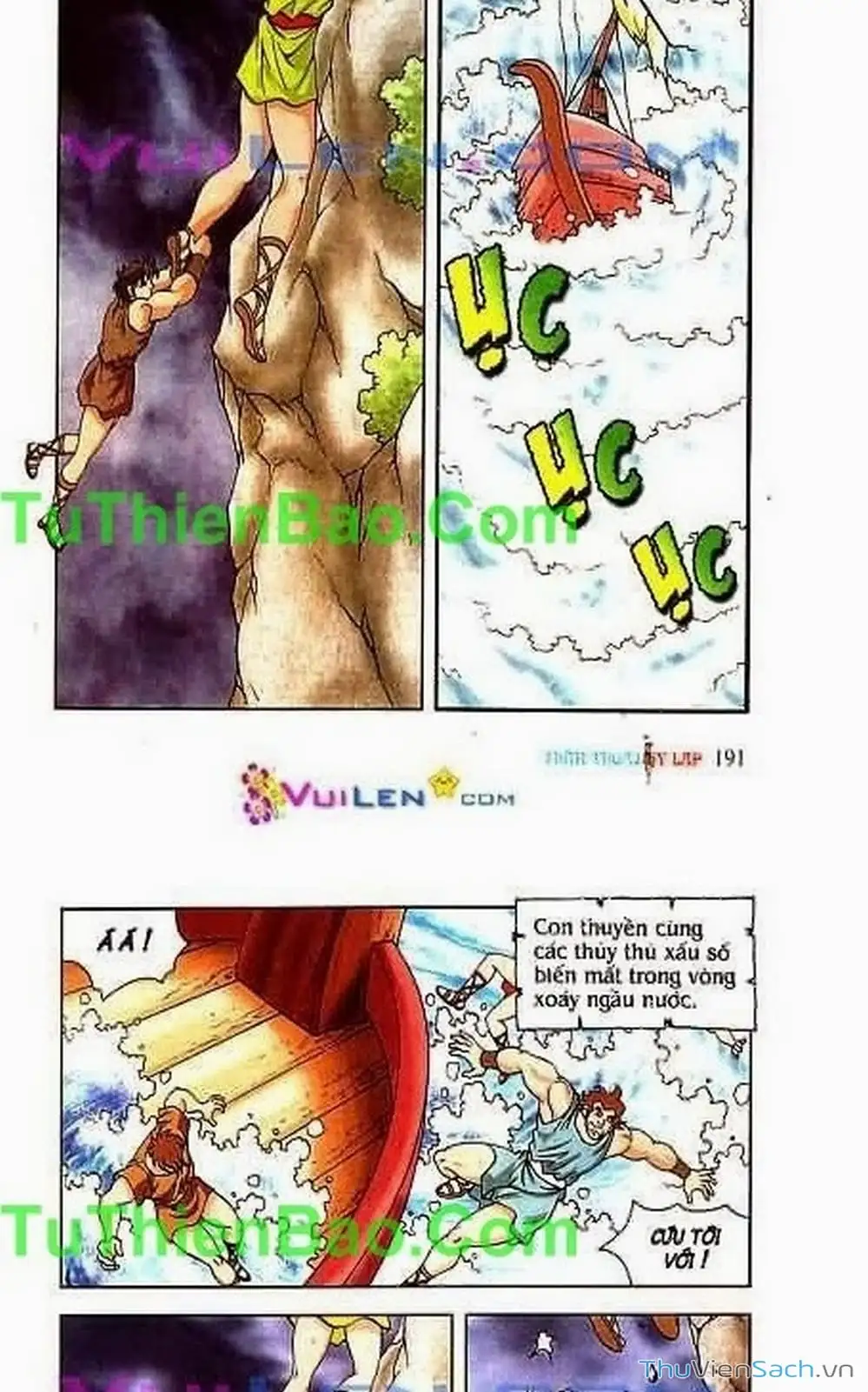 Truyện Tranh Thần Thoại Hy Lạp - Nguồn Gốc Các Vị Thần trang 3