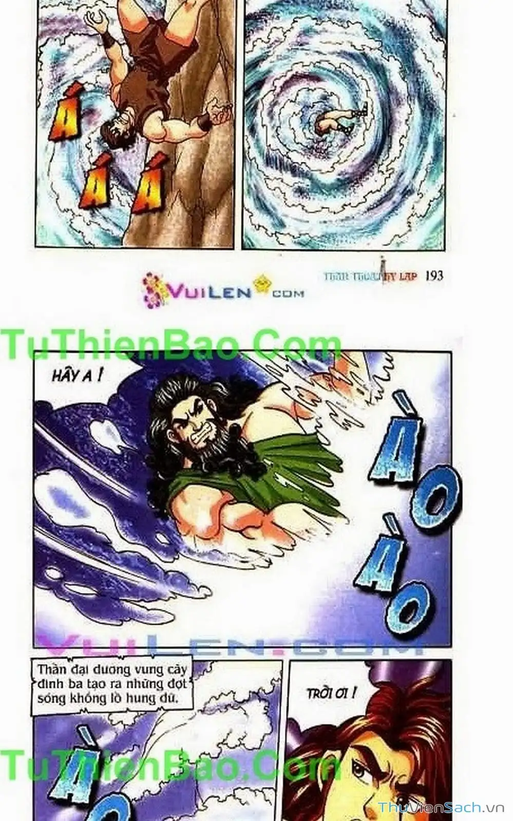 Truyện Tranh Thần Thoại Hy Lạp - Nguồn Gốc Các Vị Thần trang 3