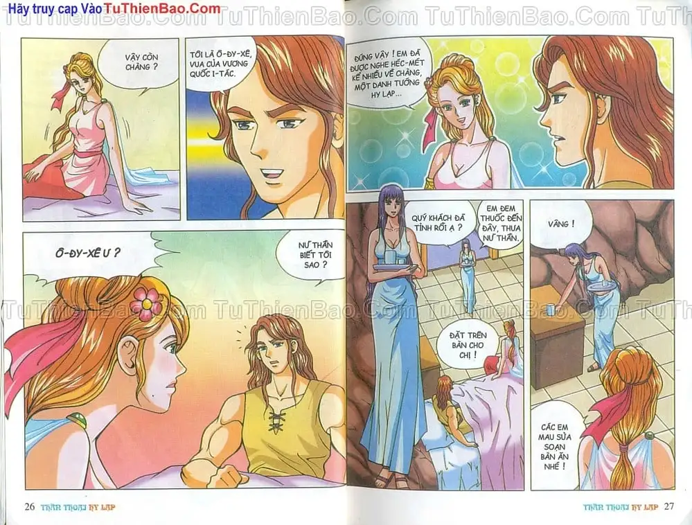 Truyện Tranh Thần Thoại Hy Lạp - Nguồn Gốc Các Vị Thần trang 3