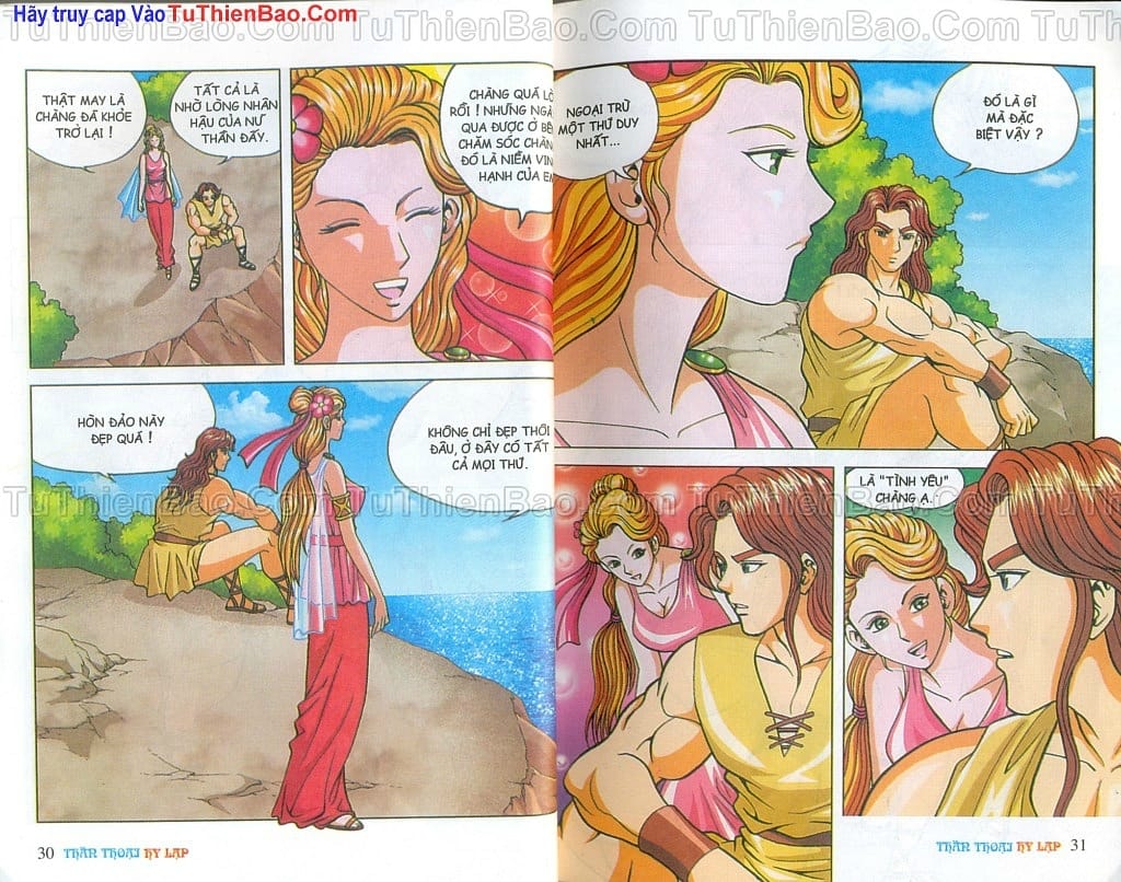 Truyện Tranh Thần Thoại Hy Lạp - Nguồn Gốc Các Vị Thần trang 3