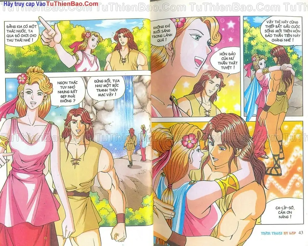 Truyện Tranh Thần Thoại Hy Lạp - Nguồn Gốc Các Vị Thần trang 3