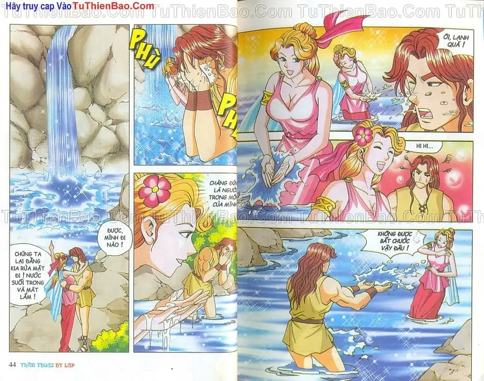 Truyện Tranh Thần Thoại Hy Lạp - Nguồn Gốc Các Vị Thần trang 3