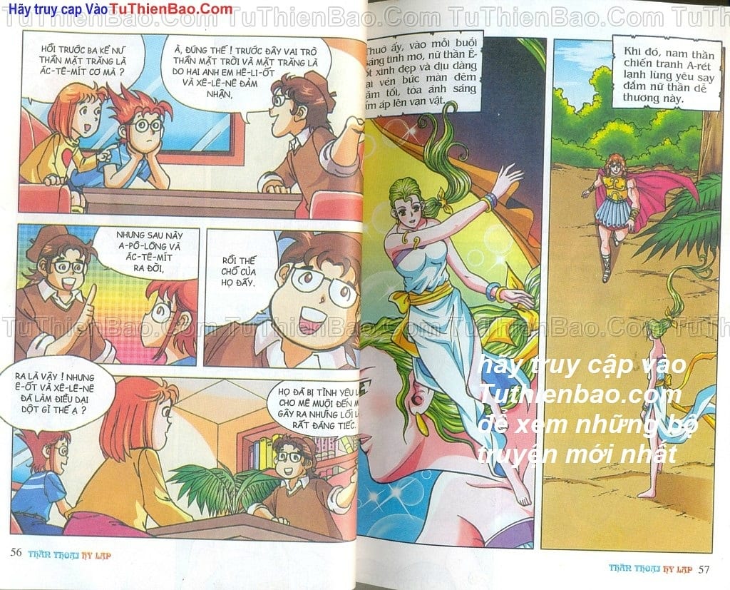 Truyện Tranh Thần Thoại Hy Lạp - Nguồn Gốc Các Vị Thần trang 3